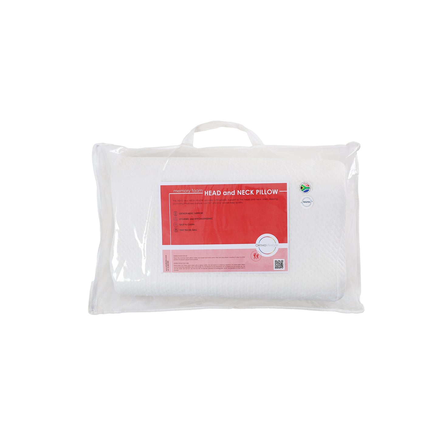 Head and Neck Pillow (Memory Foam)