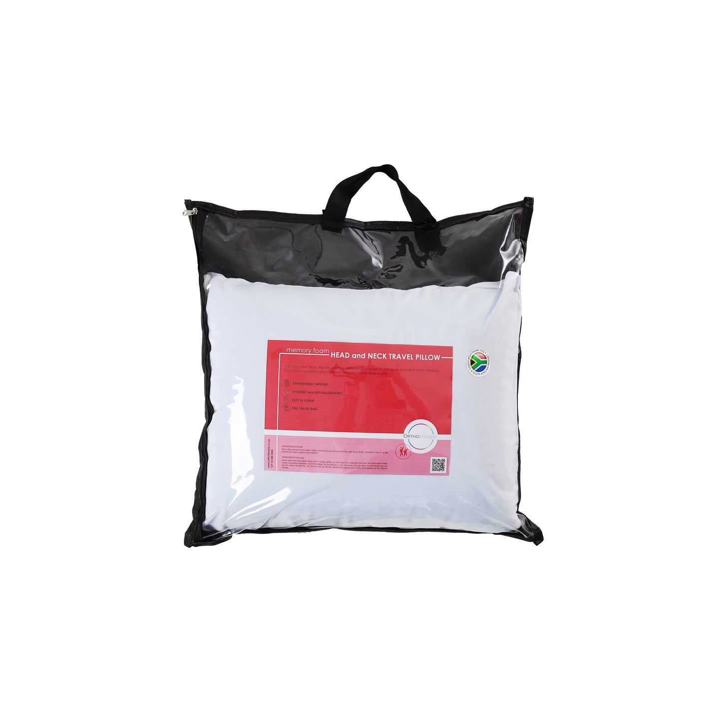 Travel Head and Neck Pillow (Memory Foam)